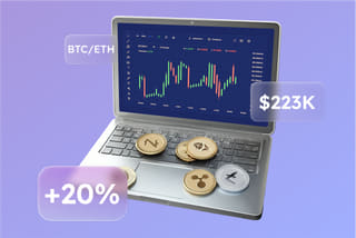 Technology visualisation of an AI automated trading system on Kestrel Fundholm